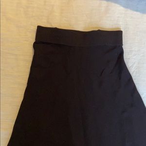 XS Black midi skirt NWOT
